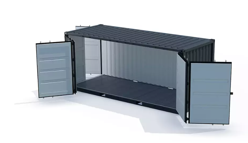 CONTAINER MARITIME 20 PIED OPEN SIDE